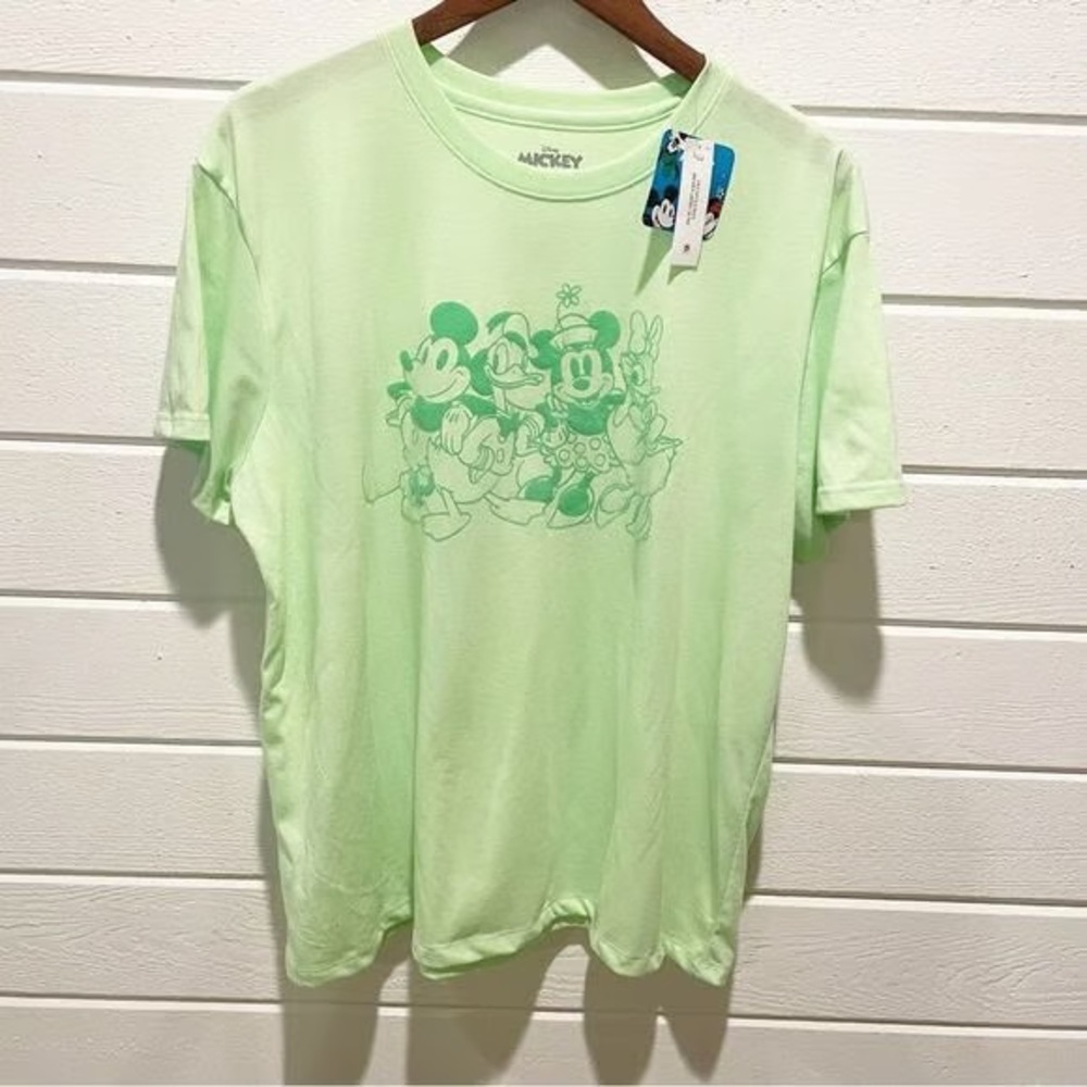 Disney Light Green Character Tee